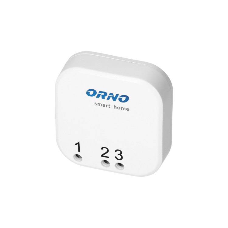 Nadajnik pojedynczy podtynkowy, do połączenia z dowolnym włącznikiem, do zdalnego sterowania przekaźnikami podtynkowymi i gniazdami, z nadajnikiem radiowym, ORNO Smart Home OR-SH-1753 ORNO Home