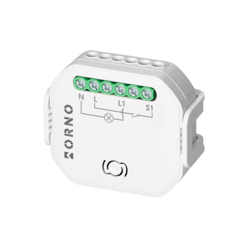 Przekaźnik dopuszkowy 1-kanałowy Tuya Smart Wi-Fi+BLE OR-SH-17100 ORNO Home