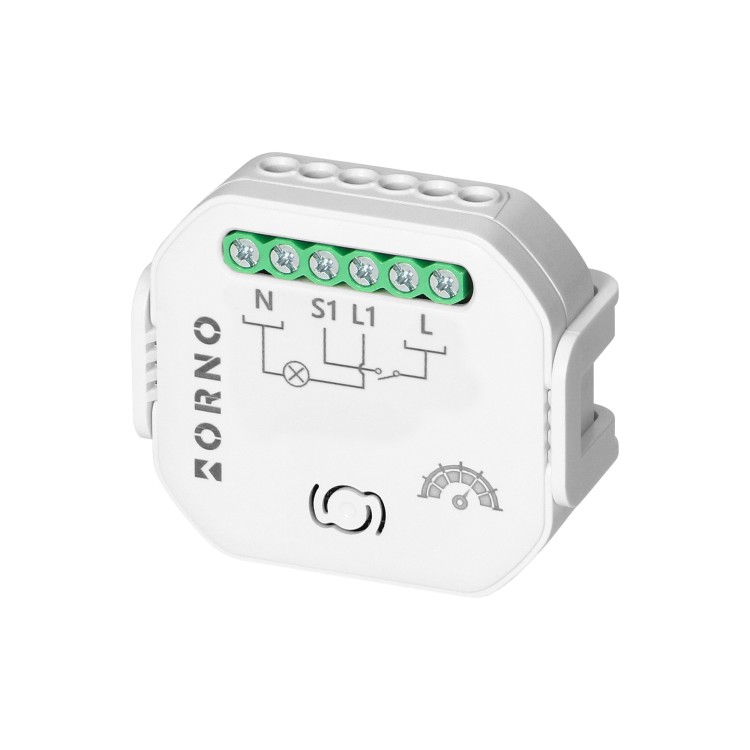 Przekaźnik dopuszkowy 1-kanałowy ze ściemniaczem Tuya Smart Wi-Fi+BLE OR-SH-17102 ORNO Home
