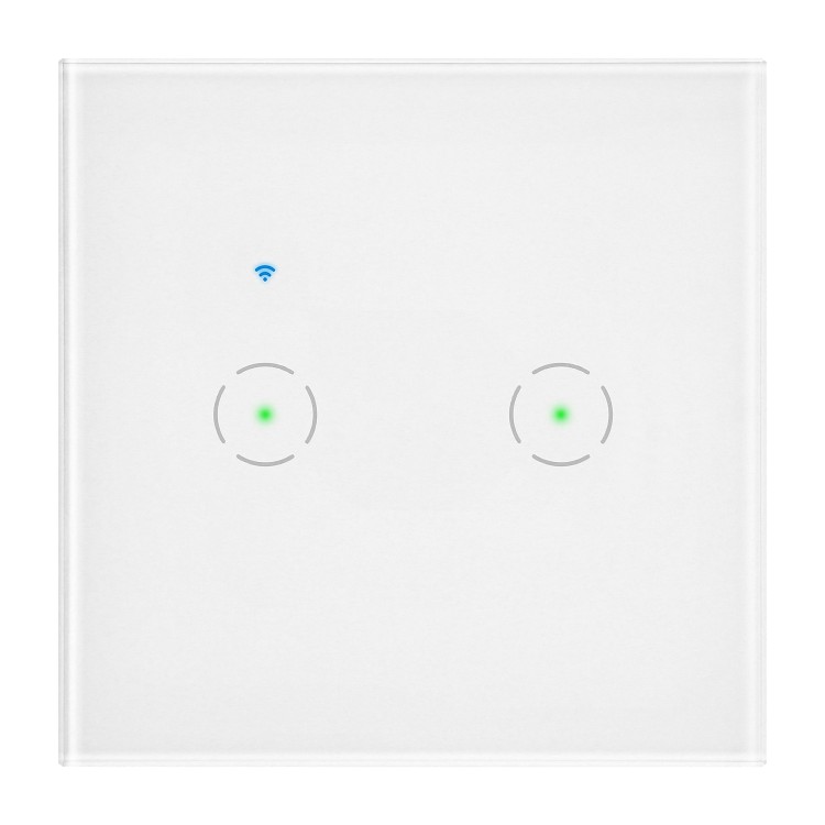 Włącznik podtynkowy podwójny Wi-Fi Tuya Smart Home, biały OR-SH-17201/W ORNO Home