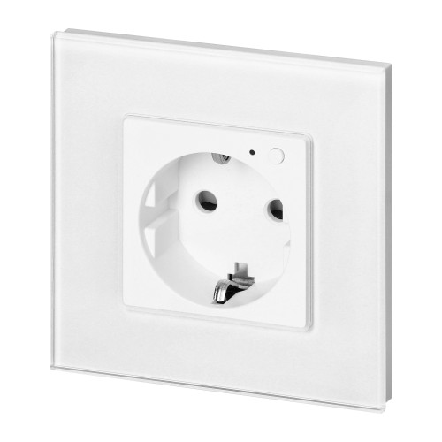 Gniazdo pojedyncze Tuya Smart Wi-Fi, Schuko, białe OR-SH-17205(GS)/W ORNO Home
