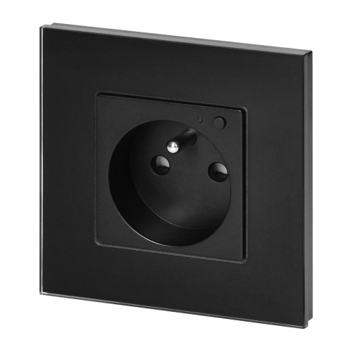 Gniazdo podtynkowe pojedyncze Tuya Smart Wi-Fi, czarne OR-SH-17205/B ORNO Home
