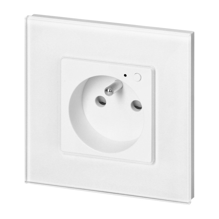 Gniazdo podtynkowe pojedyncze Tuya Smart Wi-Fi, białe OR-SH-17205/W ORNO Home