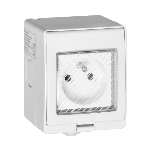 Gniazdo natynkowe IP55 Tuya Smart Wi-Fi OR-SH-17405 ORNO Home