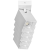 KUBAR SP 5, oprawa ścienno-sufitowa, GU10 max. 5x35W, IP20, biała AD-OP-6513WGU10 ADVITI