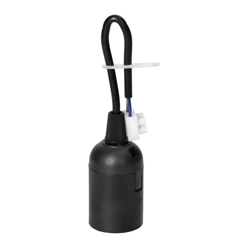 Oprawka remontowa E27, czarna LH/E27-20/B/PZ Virone