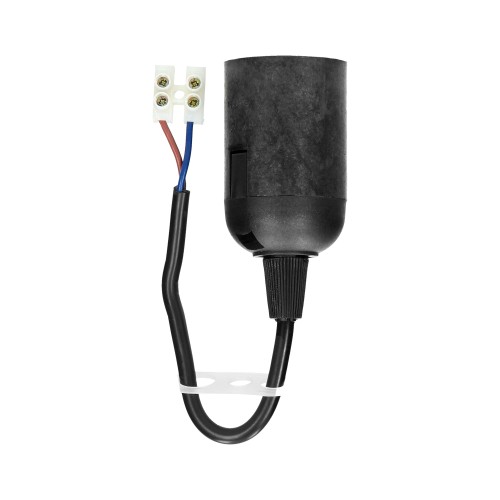 Oprawka remontowa E27, czarna, zestaw 50 szt. LH/E27-20/B/PZ/50 Virone