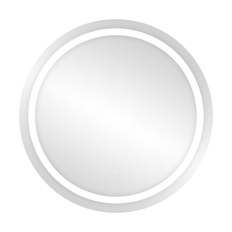 Lustro LED okrągłe fi 70 cm, z wbudowanym wyłącznikiem, z marginesem, 4000K ML-13/4 Virone