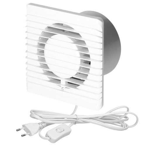 Wentylator łazienkowy 125mm - Przewód z wyłącznikiem BF-125/PS Virone