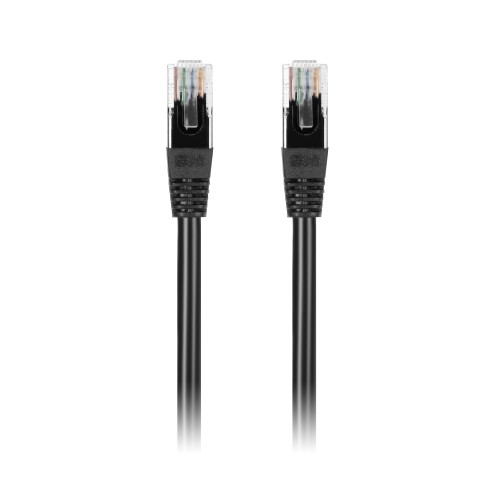 Kabel sieciowy Patchcord UTP CAT.6 wtyk - wtyk 10m CZARNY LAN-2/B/10M Virone
