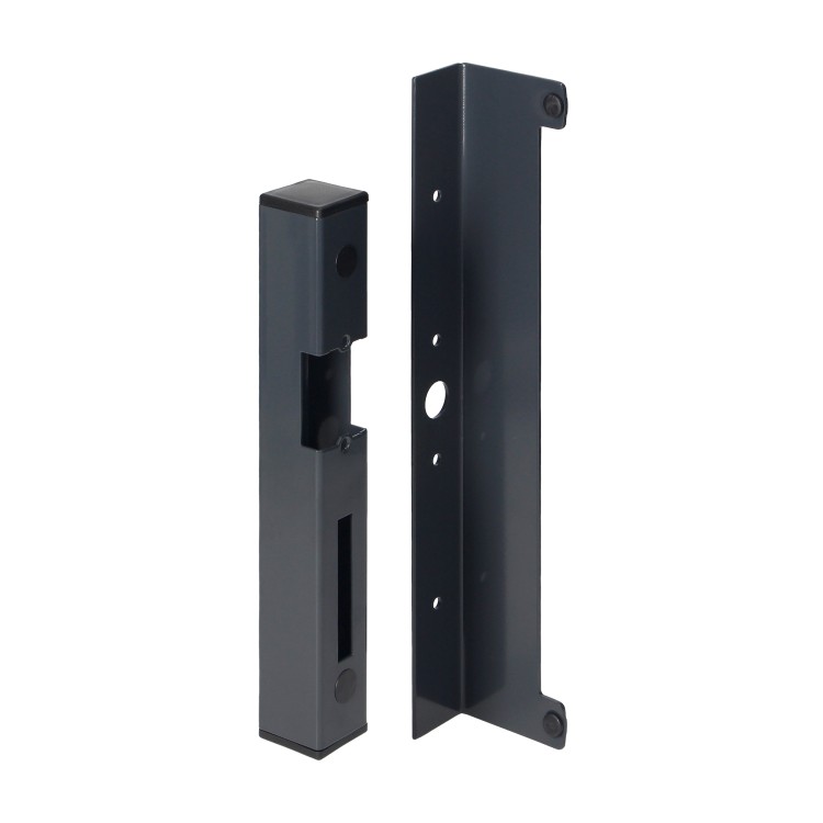 Kaseta elektrozaczepu H350 długa do 40x40 Antracyt KE-2/B Virone