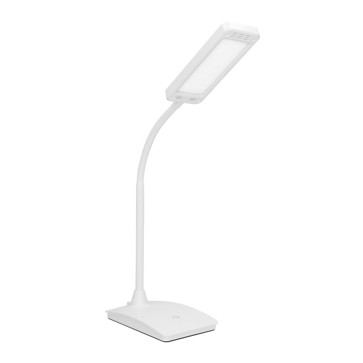 AMET LED DIM, lampka biurkowa, 6W, 3000K, funkcja ściemniania, biała DL-8/W Virone