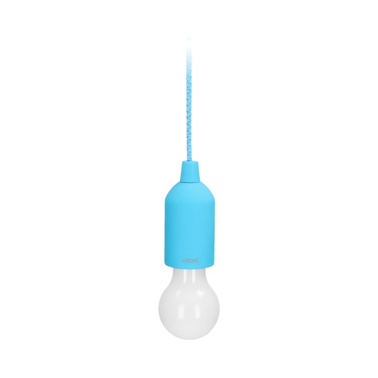 Bateryjna lampka nocna na sznurku 1W LED, 3 x AAA, turkusowa LA-5/T Virone