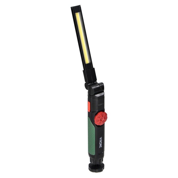 Latarka warsztatowa LED COB 5W, 600lm, 1500 mAh, składana WL-13 Virone