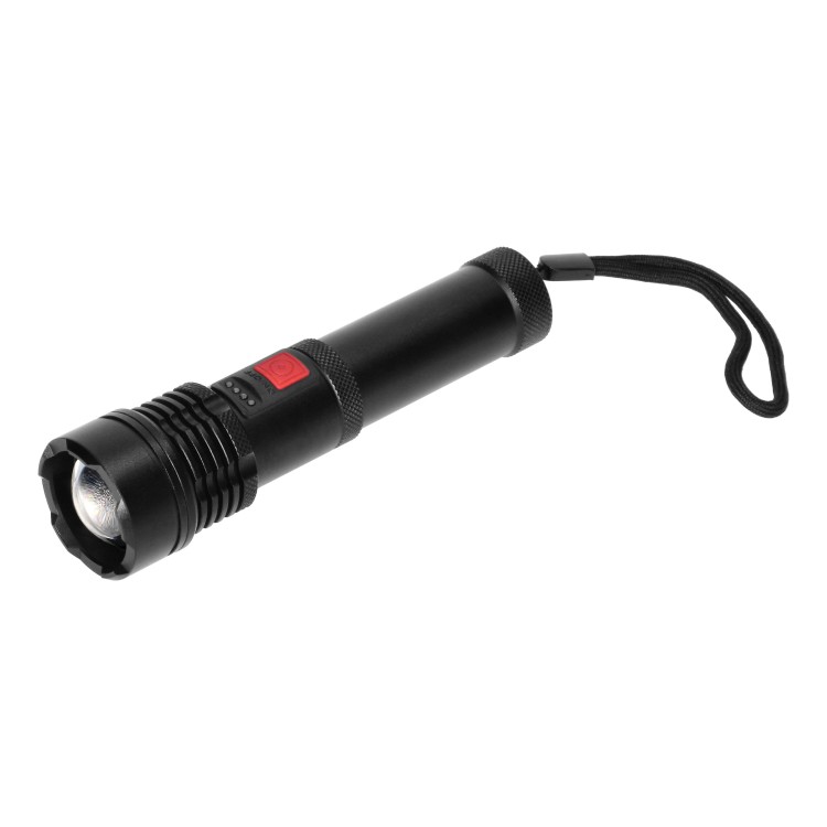 Latarka LED COB 12W z zoomem i akumulatorem 2200 mAh LT-12 Virone