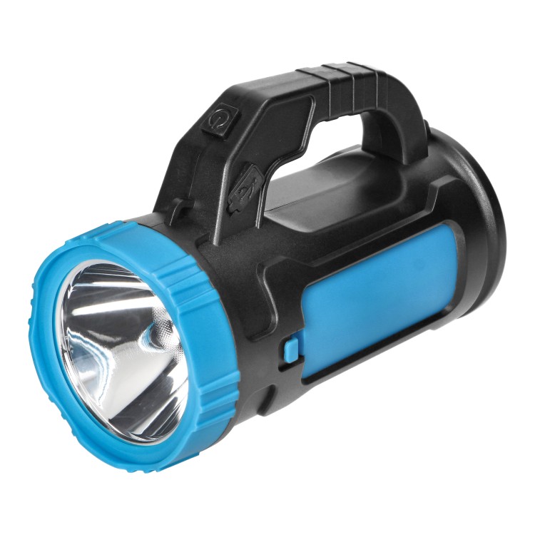 Latarka LED SMD 3W + COB 3W, 110lm, dwie opcje zasilania - akumulator 1200 mAh lub 3xAA  LT-19 Virone
