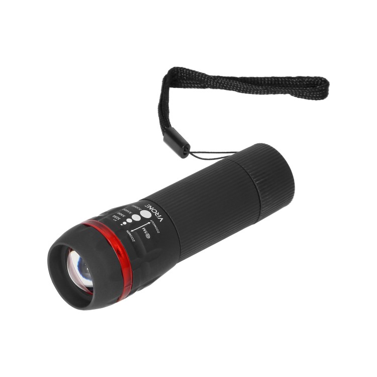 Latarka LED 1W z zoomem, 60lm, 3xAAA LT-4 Virone