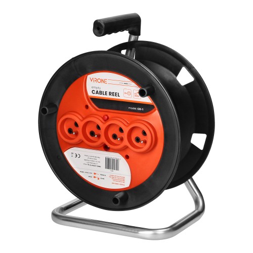 Zwijak bębnowy IP20 4x2P+Z 16A 230V CR-1 Virone