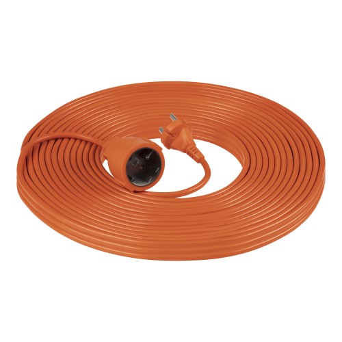 Przedłużacz PVC IP20 30m 1x2P, H03VV-F 2x1mm2 GES-3/30M Virone