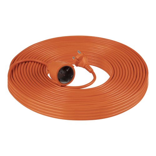 Przedłużacz ogrodowy jednogniazdowy, PVC,H05VV-F 2x1,5mm², długość 40m GES-4/40M Virone