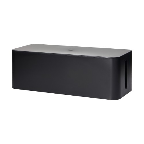 Organizer do kabli - cable box L, czarny CB-1/B Virone