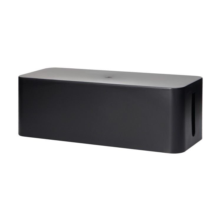 Organizer do kabli - cable box L, czarny CB-1/B Virone