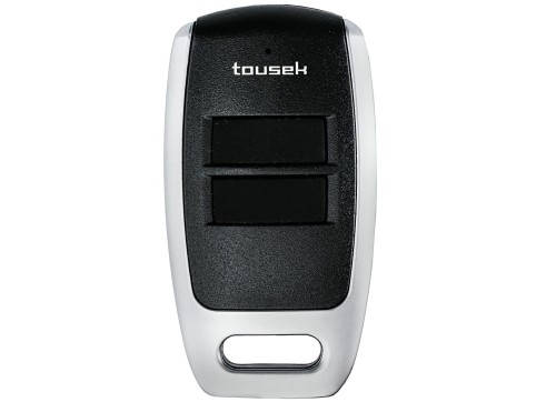 Pilot do bramy Tousek RS 433-2M 2-kanałowy 13180090 metalowy metalowa obudowa