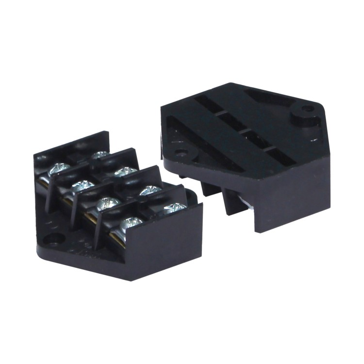 Płytka Odgałęźna 4 tory x 4mm2, 50 szt. OR-LZ-8206/4/4/50 ORNO
