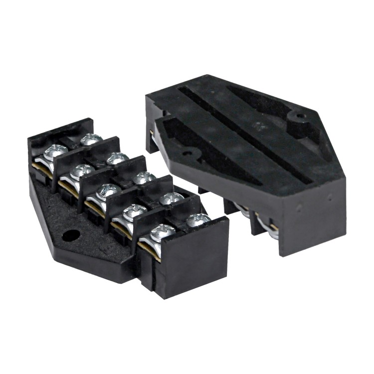 Płytka Odgałęźna 5 torów x 10mm2, 25 szt. OR-LZ-8206/5/10/25 ORNO
