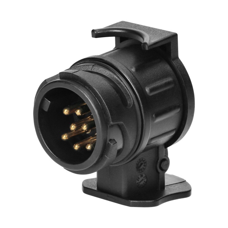 Adapter gniazda przyczepy, tworzywo 13/7-pin, 12/24V OR-AE-13229 ORNO