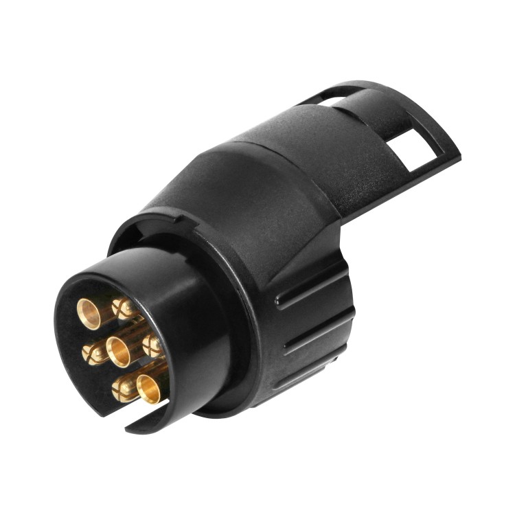 Adapter gniazda przyczepy 7/13-pinowy, tworzywo, 12/24V OR-AE-13288 ORNO