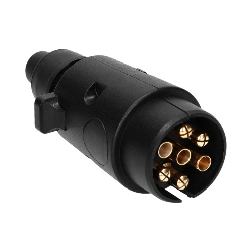 Wtyczka przyczepy, plastikowa 7 pinów, 12/24V OR-AE-1384 ORNO