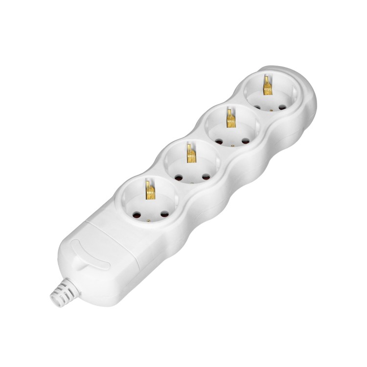 Rozgałęźnik wielogniazdowy 4x2P+Z, Schuko, biały OR-AE-13264(GS)/W ORNO