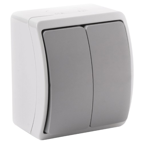 Łącznik świecznikowy n/t AQUATIC IP44 szary-grafit, 10 szt. OR-OE-7101/GR/10 ORNO