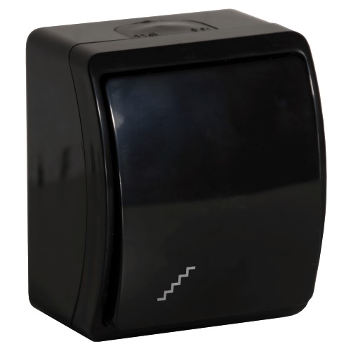 Łącznik schodowy n/t AQUATIC IP44 czarny, 10 szt. OR-OE-7102/B/10 ORNO