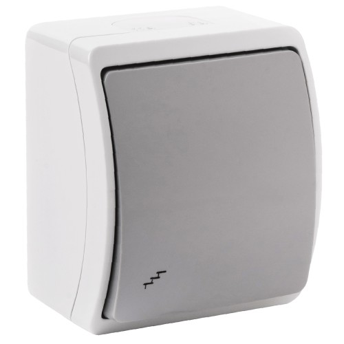 Łącznik schodowy n/t AQUATIC IP44 szary-grafit, 10 szt. OR-OE-7102/GR/10 ORNO