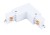 Łącznik do szynoprzewodu kątowy L CTLS POWER L CONNECTOR LEFT WHITE L-L 8705 NOWODVORSKI Lighting Loft nowoczesna trójfazowa 3 fazowa 3F sufitowy ścienny do oświetlenie szynowe listwa natynkowa szynoprzewodów złączka kątowa biały Inspiracje Premium