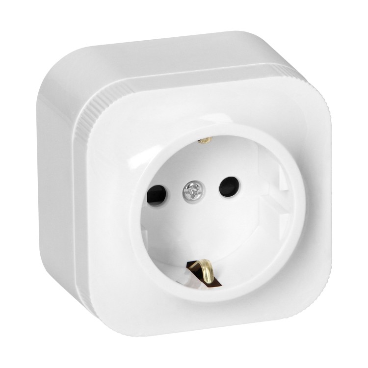 Gniazdo pojedyncze n/t ToDo 2P+Z Schuko IP20, 16A, 230V AC, biały OR-OE-7205(GS)/W ORNO