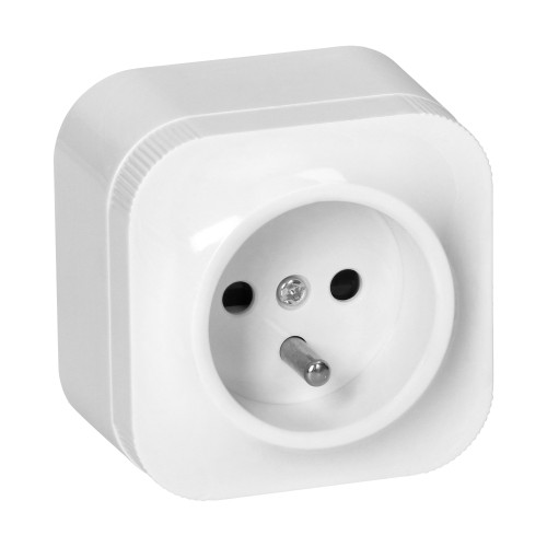 Gniazdo pojedyncze n/t ToDo 2P+Z IP20, 16A, 230V AC, biały, 10 szt. OR-OE-7205/W/10 ORNO