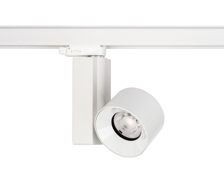 Lampa szynowa Reflektor szynowy trójfazowa CTLS NEA LED 8757 NOWODVORSKI Lighting 20W 3000K Loft nowoczesna 3 fazowa 3F sufitowa ścienna oświetlenie szynowe 230V szynoprzewodu barwa ciepła ciepłobiała biała Inspiracje Premium