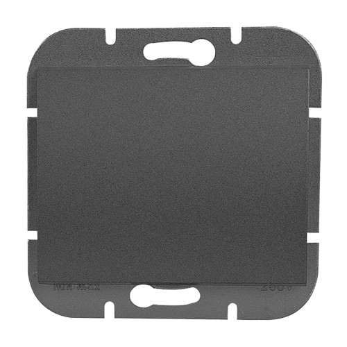 Łącznik jednobiegunowy p/t z podświeleniem Onyx, 10A, 250V, WP-1O/S, czarny OR-OE-7500/P/B ORNO