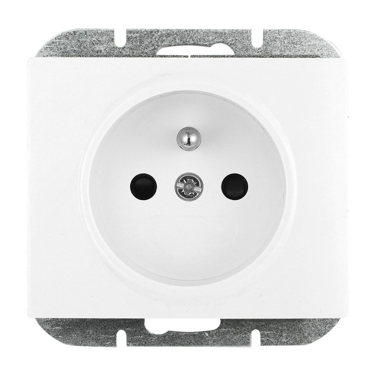 Gniazdo pojedyncze p/t 2P+Z Onyx, 16A, 250V, PT-16O, biały OR-OE-7505/W ORNO