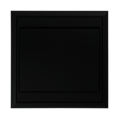 Łącznik p/t jednobiegunowy Luna, 10A, 250V, WP-1L, czarny OR-OE-7600/B ORNO