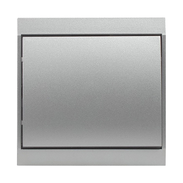 Łącznik p/t schodowy Luna, 10A, 250V, WP-5L, srebrny OR-OE-7602/G ORNO