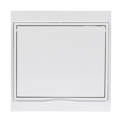 Gniazdo pojedyncze p/t 2P+Z, bryzgoszczelne z klapką Luna, 16A, 250V, PT-16LH, biały OR-OE-7605/WW ORNO