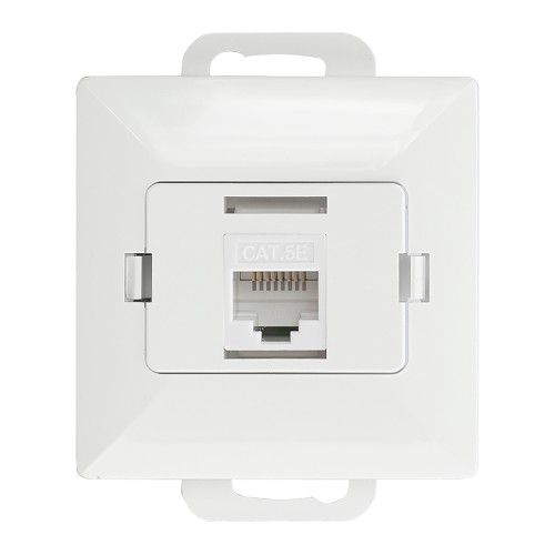 Gniazdo 1xRJ45 Cat5 Pearl, RJ45-5CAT/P1, biały OR-OE-7715/W ORNO