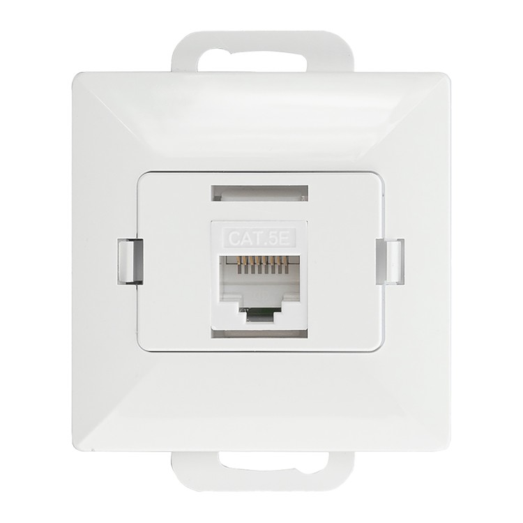 Gniazdo 1xRJ45 Cat5 Pearl, RJ45-5CAT/P1, biały OR-OE-7715/W ORNO