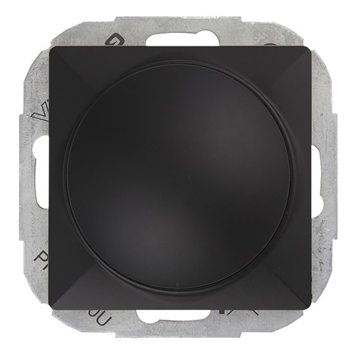 Ściemniacz obrotowy LED Pearl, 230V, 50Hz, Pmin:3W, Pmax:35W, SO-1P/LED, czarny OR-OE-7716/LED/B ORNO