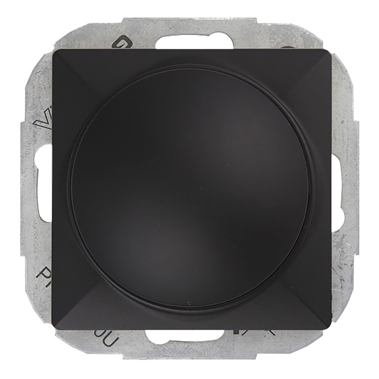 Ściemniacz obrotowy LED Pearl, 230V, 50Hz, Pmin:3W, Pmax:35W, SO-1P/LED, czarny OR-OE-7716/LED/B ORNO