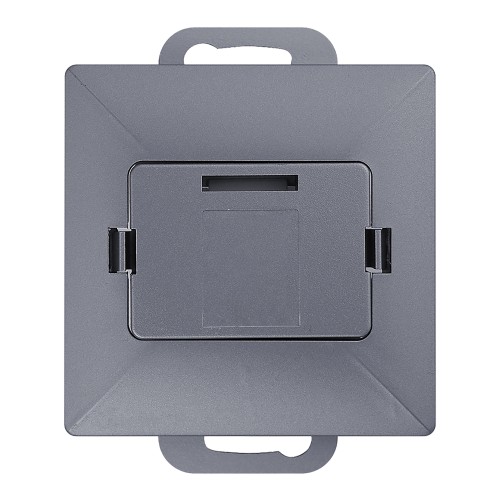 Płytka czołowa + 1xRJ45 Pearl, PC+ARJ45/P1, antracyt OR-OE-7717/A ORNO